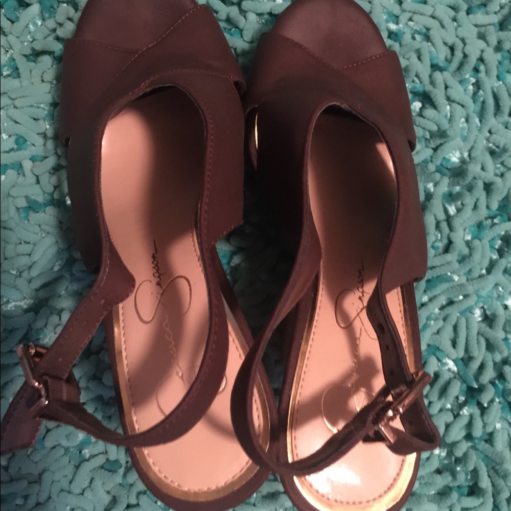 Jessica Simpson wedges